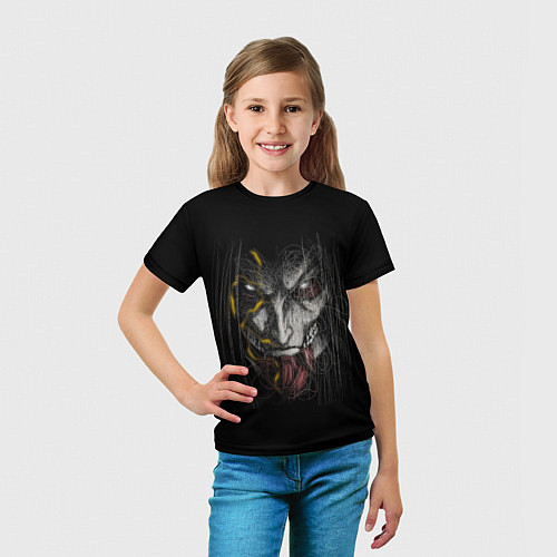Детская футболка Атакующий титан Эрен / 3D-принт – фото 5