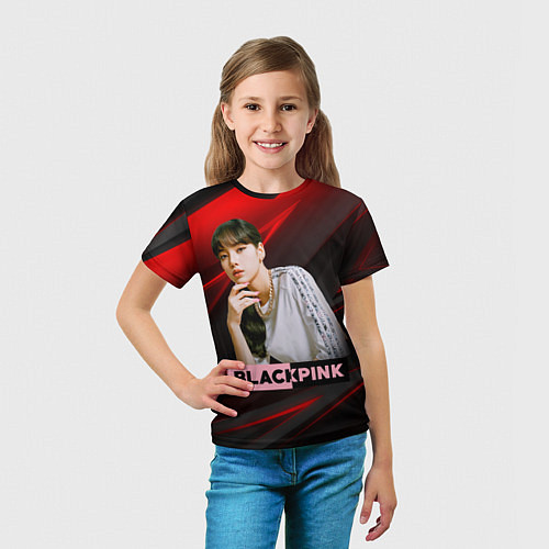 Детская футболка Lisa Blackpink kpop / 3D-принт – фото 5
