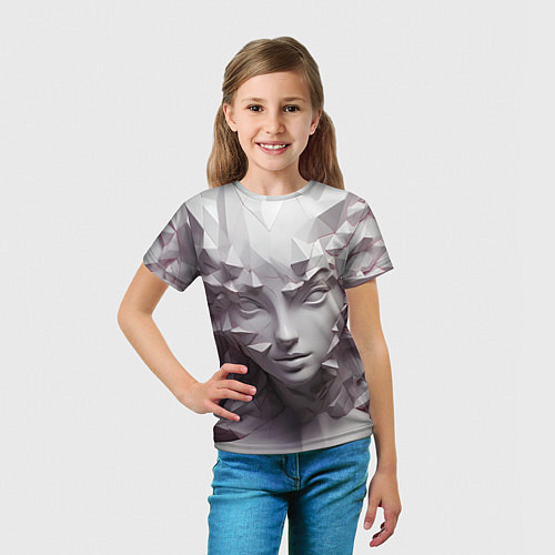 Детская футболка Скульптура с шипами / 3D-принт – фото 5