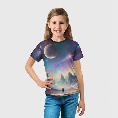 Детская футболка Величие космоса / 3D-принт – фото 5