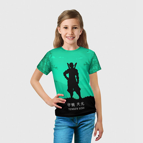 Детская футболка Тенген Узуй Клинок, рассекающий демонов / 3D-принт – фото 5