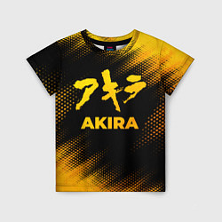 Футболка детская Akira - gold gradient, цвет: 3D-принт
