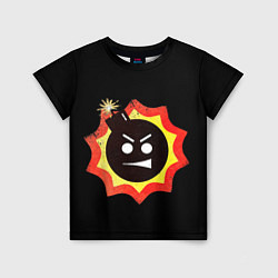 Футболка детская Serious Sam logo, цвет: 3D-принт