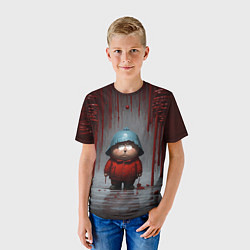 Футболка детская Грустный Эрик Картман, цвет: 3D-принт — фото 2