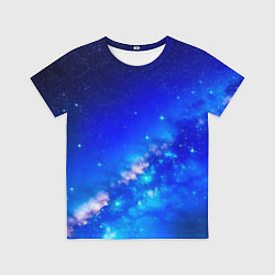 Футболка детская Космос млечный путь, цвет: 3D-принт