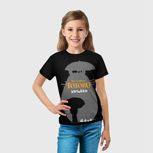 Детская футболка Сосед - Тоторо / 3D-принт – фото 5