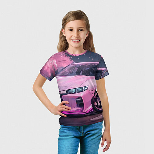 Детская футболка Жажда скорости / 3D-принт – фото 5