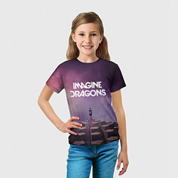 Футболка детская Imagine Dragons обложка альбома Night Visions, цвет: 3D-принт — фото 2