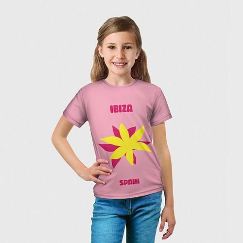 Детская футболка Ибица - Испания / 3D-принт – фото 5