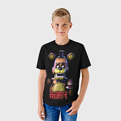 Футболка детская Five Nights at Freddy, цвет: 3D-принт — фото 2