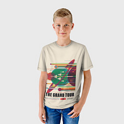 Футболка детская Гранд тур - Наса, цвет: 3D-принт — фото 2