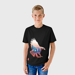 Футболка детская Небесный охотник, цвет: 3D-принт — фото 2