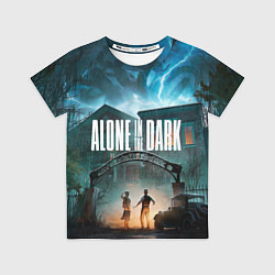 Футболка детская Особняк Alone in the dark, цвет: 3D-принт
