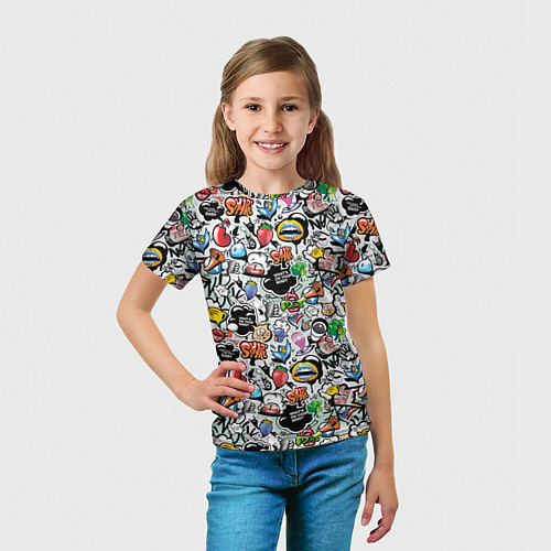 Детская футболка PopArt / 3D-принт – фото 5