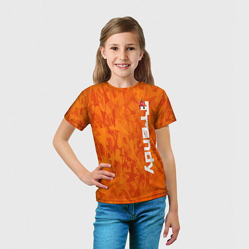 Детская футболка Дизайн Trendy / 3D-принт – фото 5
