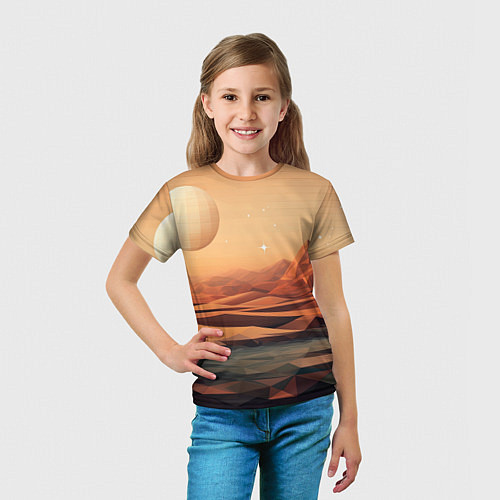 Детская футболка Загадочная планета / 3D-принт – фото 5