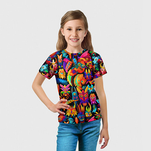 Детская футболка Мифические монстрики / 3D-принт – фото 5