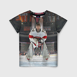 Футболка детская Sergey Bobrovsky - Florida panthers - hockey, цвет: 3D-принт