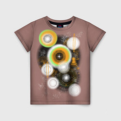 Футболка детская Космическая дымка звёзд, цвет: 3D-принт