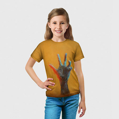 Детская футболка Рука зомби / 3D-принт – фото 5