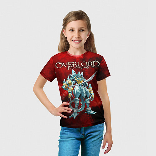 Детская футболка Аниме Overlord Кацит / 3D-принт – фото 5