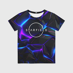 Футболка детская Starfield game logo, цвет: 3D-принт