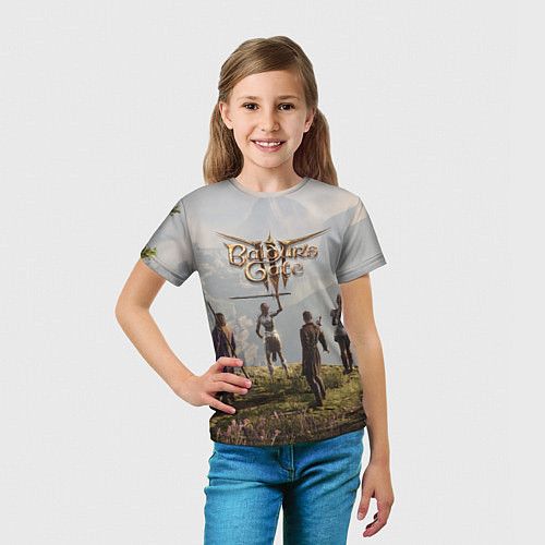Детская футболка Отряд Врат Балдура / 3D-принт – фото 5