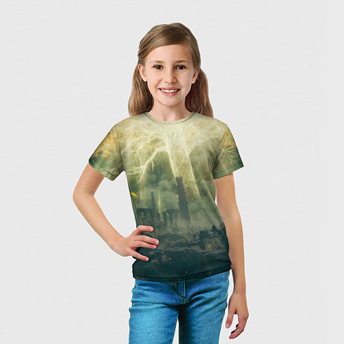 Детская футболка Сияние Elden Ring / 3D-принт – фото 5