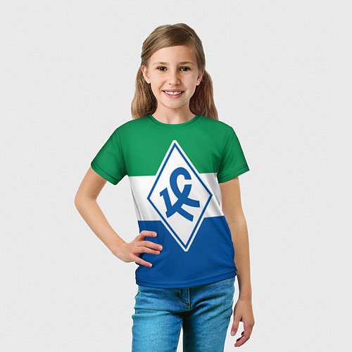 Детская футболка Крылья Советов - футбольный клуб / 3D-принт – фото 5