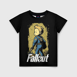 Футболка детская Fallout boy, цвет: 3D-принт