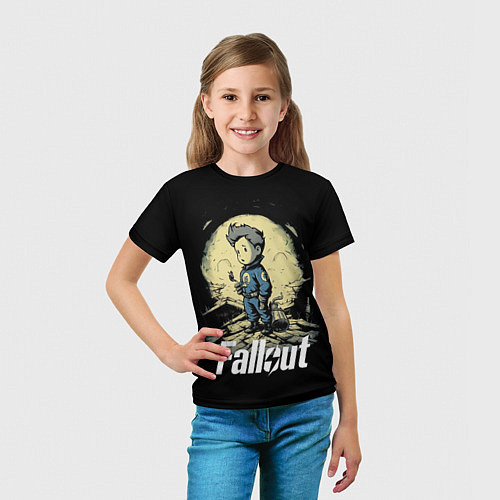 Детская футболка Fallout boy / 3D-принт – фото 5