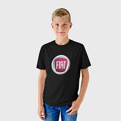 Футболка детская Fiat sport pro, цвет: 3D-принт — фото 2