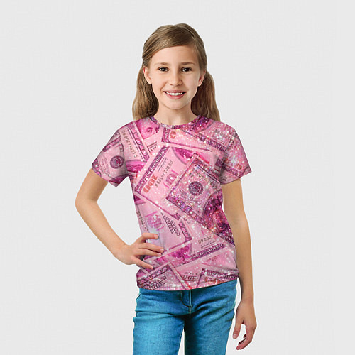 Детская футболка Дорого богато / 3D-принт – фото 5