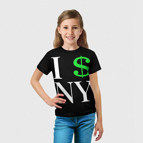 Детская футболка I steal NY - Payday 3 / 3D-принт – фото 5