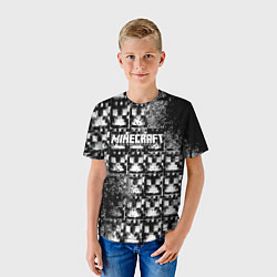 Футболка детская Minecraft online game, цвет: 3D-принт — фото 2