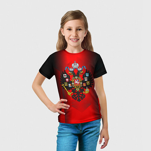 Детская футболка Символика имперской россии / 3D-принт – фото 5