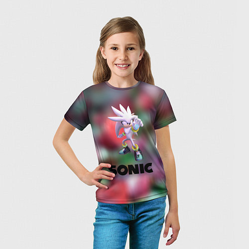 Детская футболка Ехидна Наклз соник / 3D-принт – фото 5