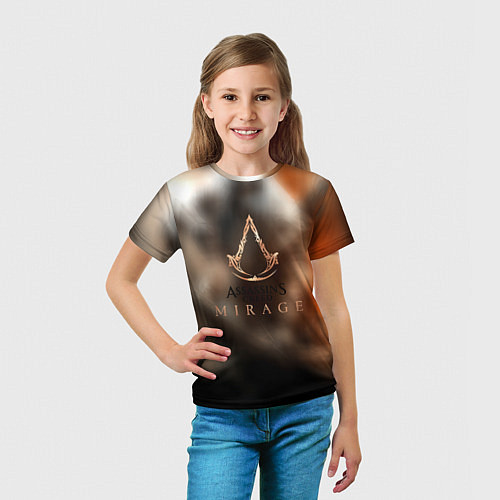 Детская футболка Assassins creed mirage / 3D-принт – фото 5