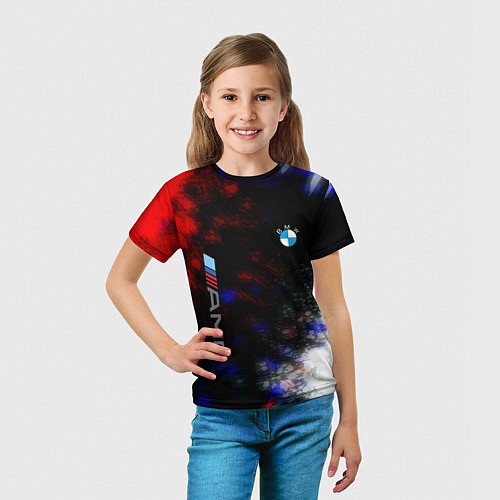 Детская футболка Bmw true colors / 3D-принт – фото 5