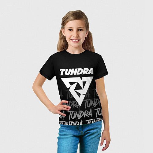 Детская футболка Tundra style / 3D-принт – фото 5