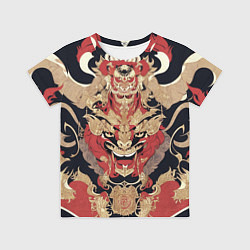 Футболка детская Татуировка дух дракона, цвет: 3D-принт
