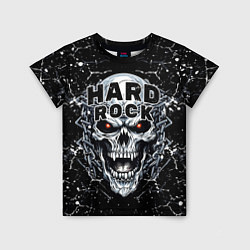 Футболка детская Hard rock - evil skull, цвет: 3D-принт