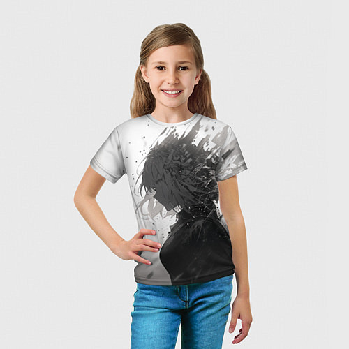 Детская футболка Распад девушки / 3D-принт – фото 5