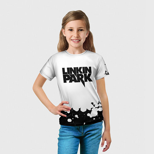 Детская футболка Linkin park black album / 3D-принт – фото 5