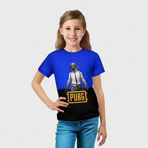 Детская футболка Pubg modern game 2023 / 3D-принт – фото 5