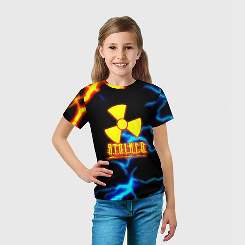 Детская футболка Stalker storm / 3D-принт – фото 5