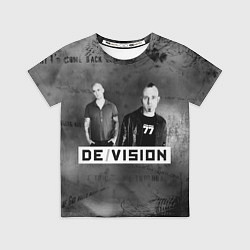 Футболка детская Devision - a band from germany, цвет: 3D-принт