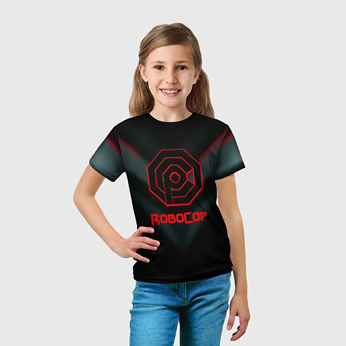 Детская футболка Robocop новая игра шутер / 3D-принт – фото 5