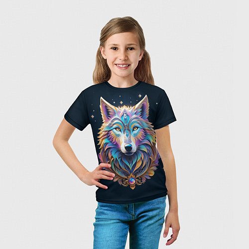 Детская футболка Звездный волк из далекой галактики / 3D-принт – фото 5