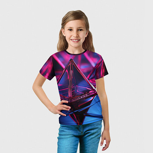 Детская футболка Пространственное вдохновение / 3D-принт – фото 5